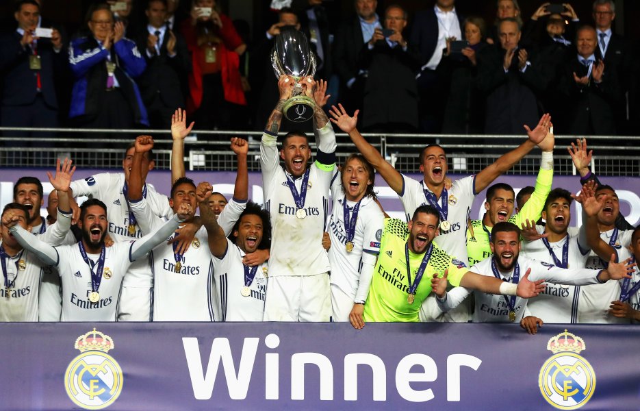 Триумфът на Реал със Суперкупата на Европа1