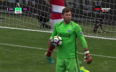 Уест Бромич Албиън - Мидълзбро 0:0 /репортаж/