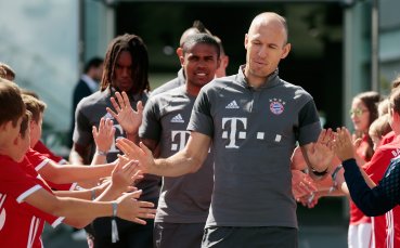 Феновете на Байерн възмутени от Ариен Робен