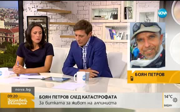 Пострадалият алпинист Боян Петров в добра кондиция: Планирал съм Еверест