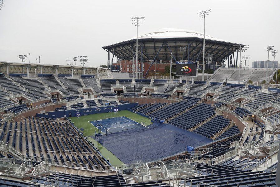 US Open 2016 дъжд1