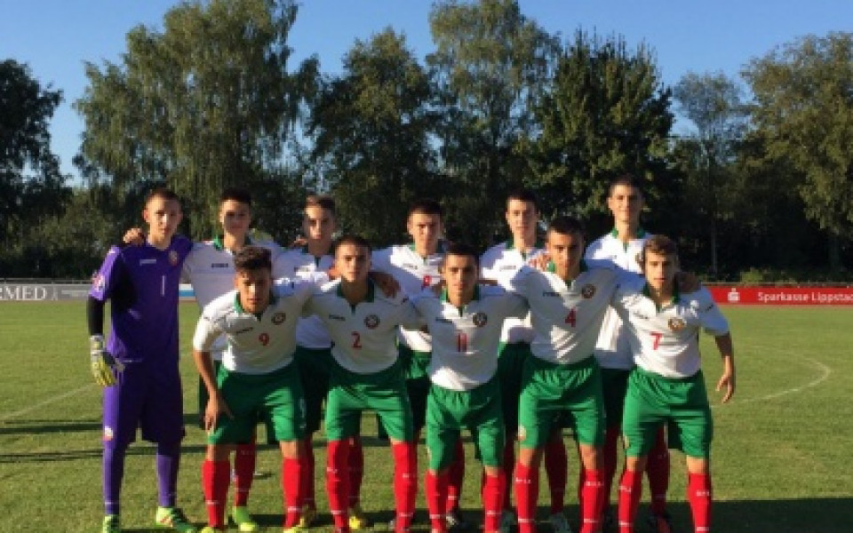 Кун вкара за България U17 при равенство в Германия
