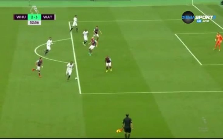 Уест Хем - Уотфорд 2:4, Висша лига, 4-и кръг