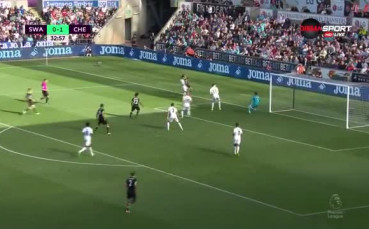 Суонси Сити - Челси 0:1 /първо полувреме/