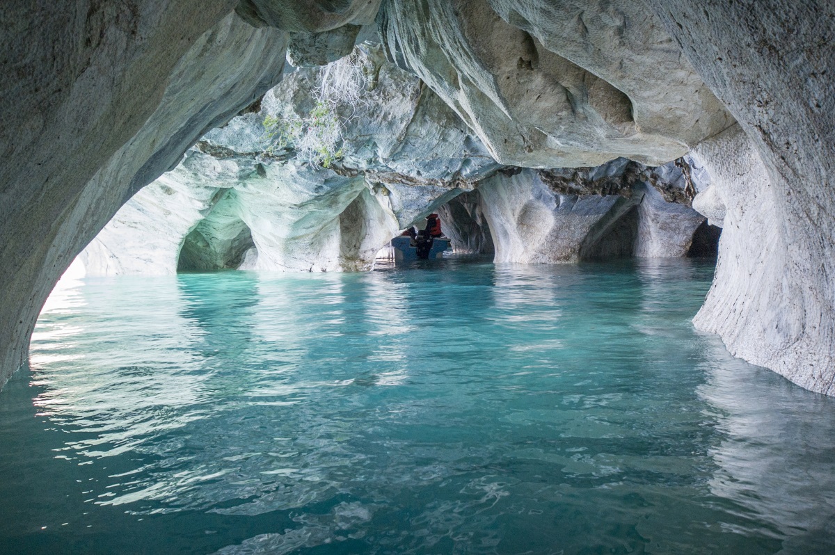 Мраморните пещери, Чили