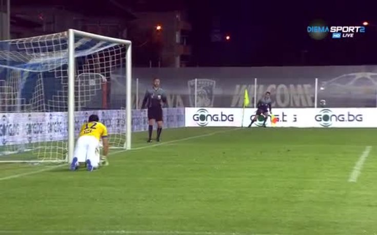 Верея - Лудогорец 0:2 /първо полувреме/
