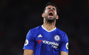 Диего Коста не тренира с Челси