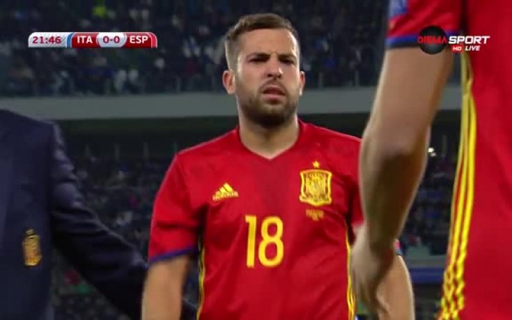 Жорди Алба получи контузия