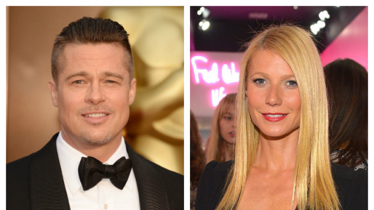  Влюбените моменти на Брад Пит и Гуинет Полтроу 