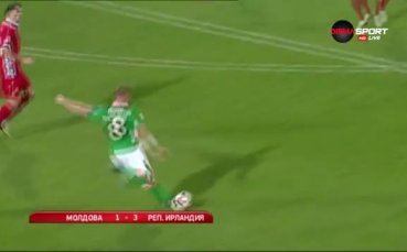 Молдова - Ирландия 1:3 /репортаж/