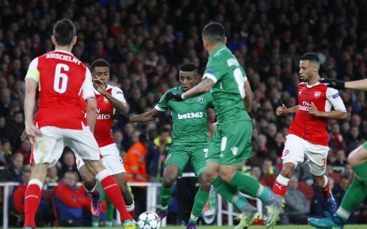 Каква е мъката на Арсенал преди Лудогорец? Ръкавите...