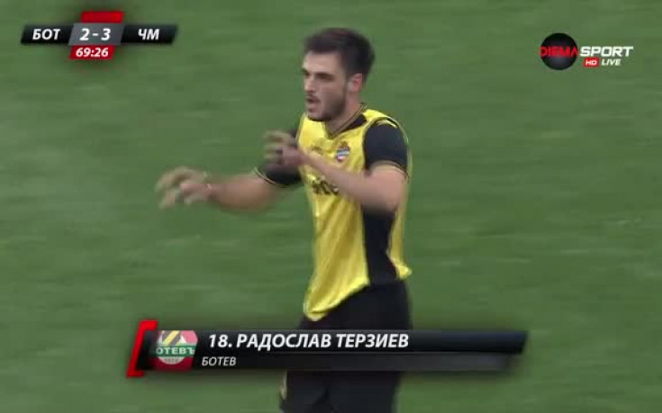 Терзиев върна Ботев в мача срещу Черно море