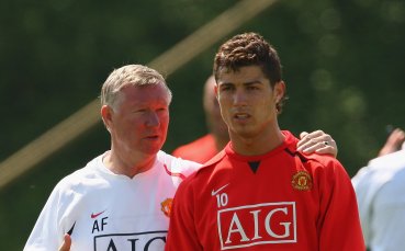 СНИМКИ: Фъргюсън откровено за израстването на Роналдо