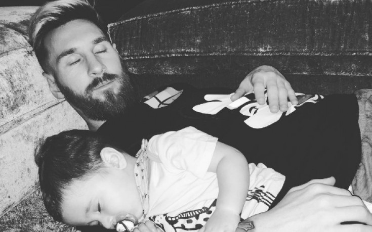 Най-нежната СНИМКА на Меси