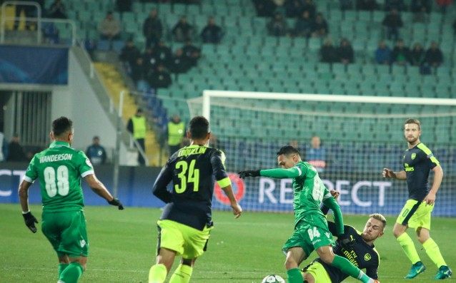 Българският шампион Лудогорец е възможно да играе контрола срещу Арсенал