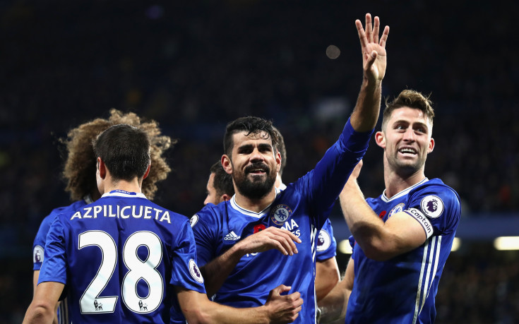 Челси разнищи Евертън и оглави Премиършип