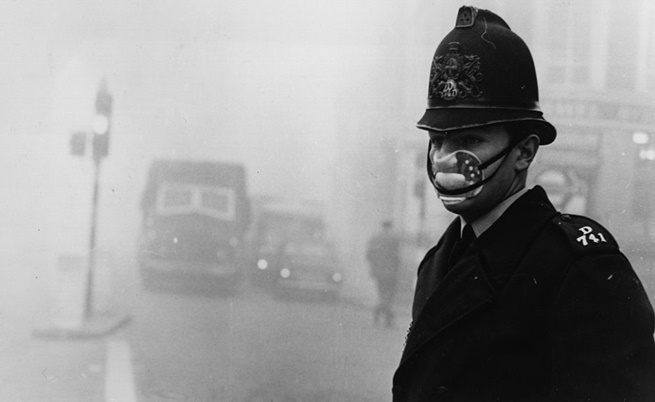  Убийствената мъгла, която се спусна над Лондон преди повече от 60 година 