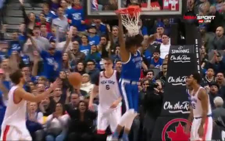 Героят на вечерта в НБА - Лукаш Ногейра от Торонто