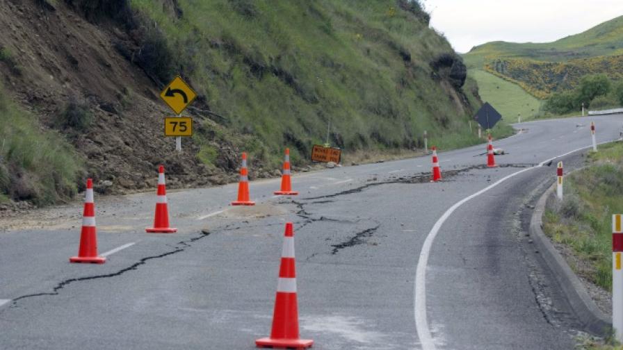 Ново мощно земетресение разтърси Нова Зеландия