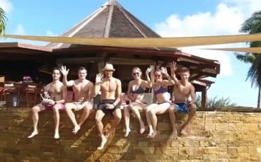 И Вожнячки показа райското прекарване с Григор във видео