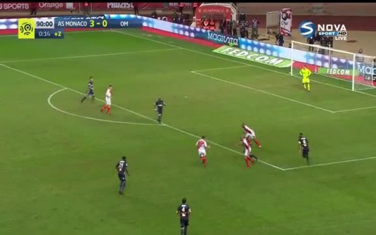 Монако - Олимпик Марсилия 4:0 /репортаж/