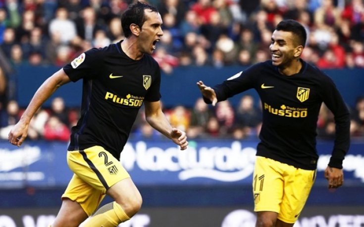 Атлетико живна с тройка срещу Осасуна