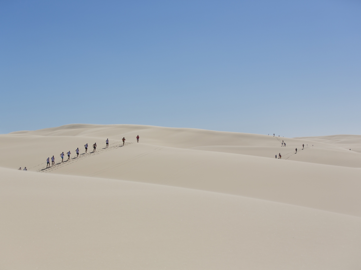 10-километров маратон в пясъчни дюни