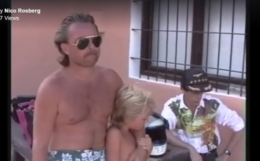 Розберг благодари на родителите си с прочувствено видео