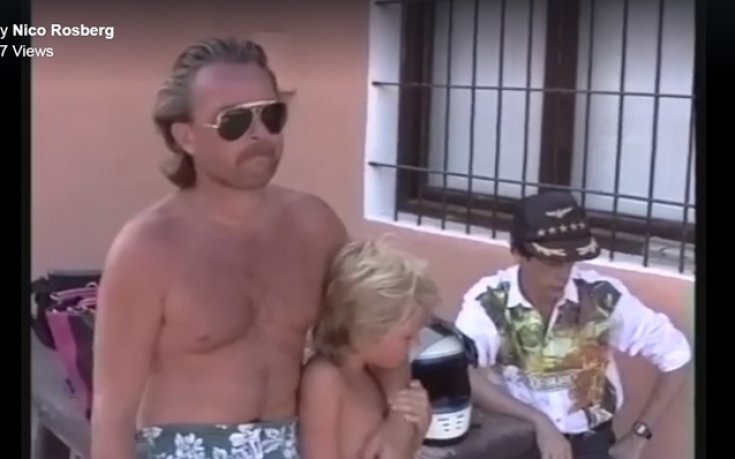 Розберг благодари на родителите си с прочувствено видео