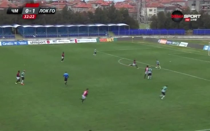 Черно море - Локомотив ГО 0:1 /първо полувреме/