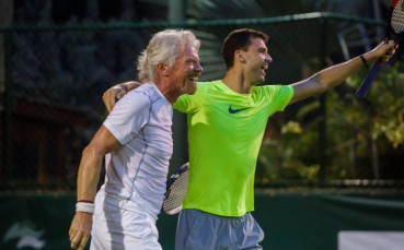 Григор отново ще играе благотворително с милиардер