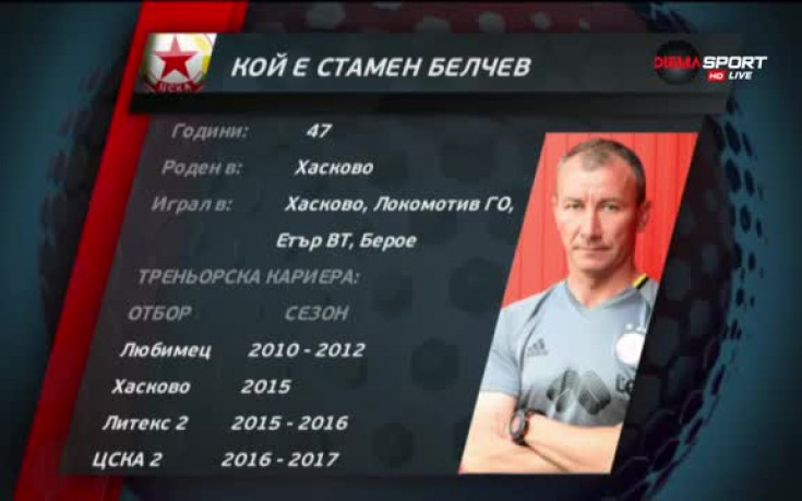 Кой е Стамен Белчев - новият треньор на ЦСКА?