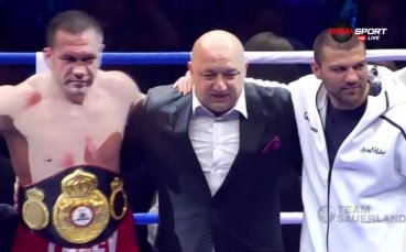 Кралев: Само респект към Кубрат