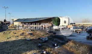 Катастрофирал ТИР блокира АМ „Тракия“ за часове