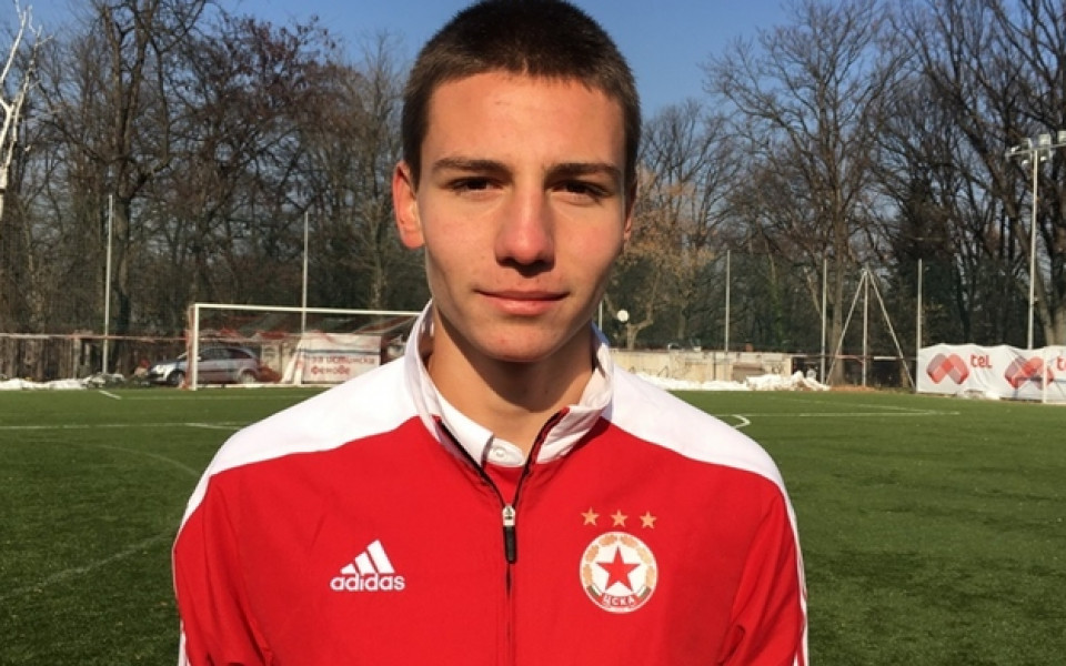 Играчът на мача ЦСКА - Берое Валентин Антов бе видимо