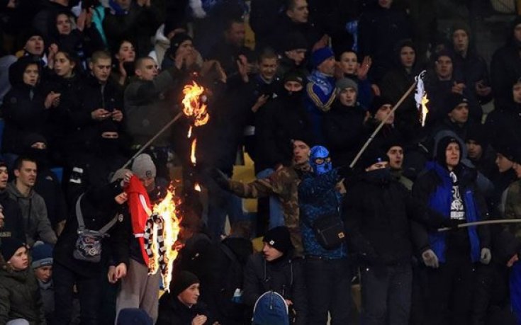 Бой в Киев, двама пострадали след Динамо-Бешикташ