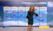 Прогноза за времето (09.12.2016 - обедна емисия)