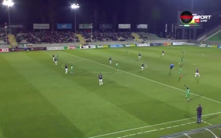 Лудогорец - Локомотив Пд 1:0 /първо полувреме/