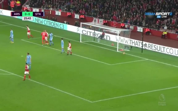 Арсенал - Стоук Сити 3:1 /репортаж/