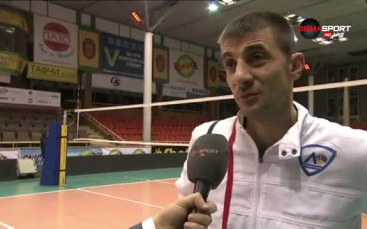 Треньорът на волейболния Левски похвали болния си тим