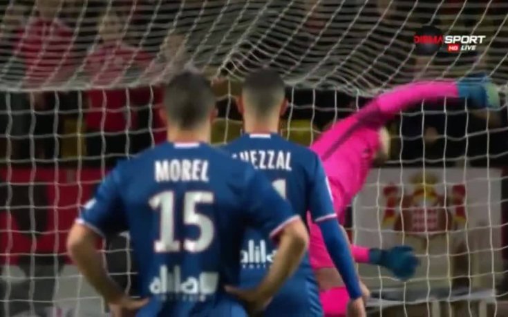 Монако - Олимпик Лион 0:1 /първо полувреме/