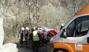 Тежка катастрофа в Кресненското дефиле с ранени