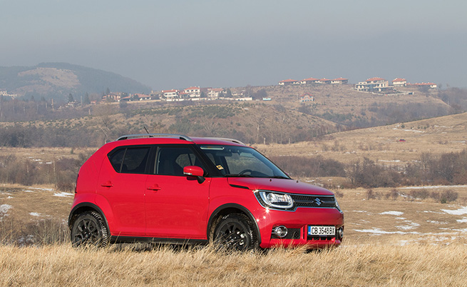 Миниатюрен, странен, произведен в Япония. Suzuki Ignis (тест драйв)