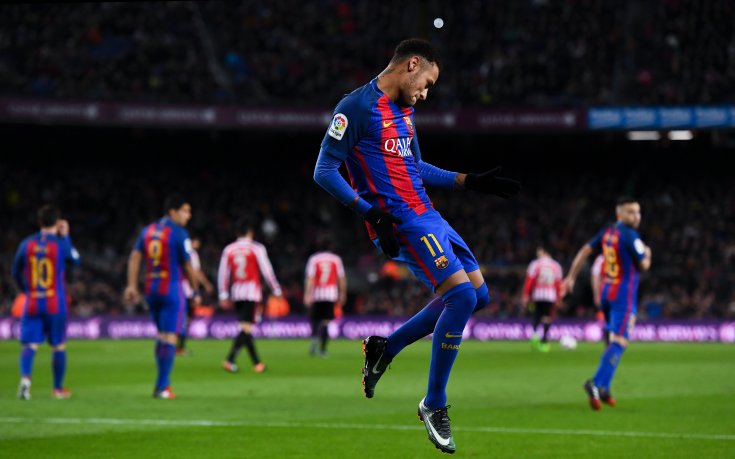 Не пак, а отново: Звездното трио прати Барса на четвъртфинал