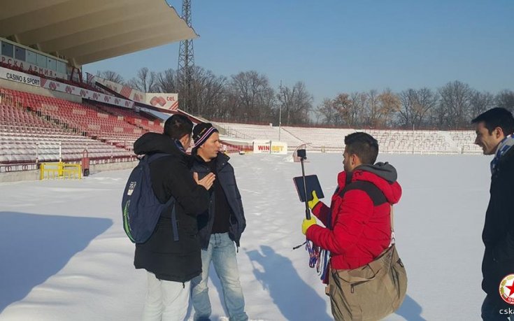 Италианци снимат филм за Сампдория на 