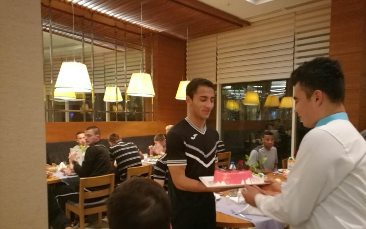 Рожден ден и в Славия на лагера в Турция