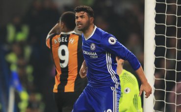 Диего Коста завъртя 100 мача за Челси във Висшата лига