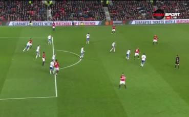 Забравеният Швайни помогна за гол на Юнайтед