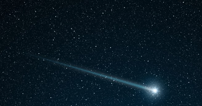 Астрономи откриха първата позната досега междузвездна комета Тя е засечена