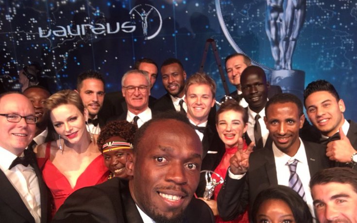 Laureus 2017: Болт направи най-великото селфи в спорта
